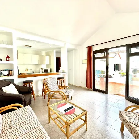 Bungalow For Nudists, With Freewifi And Great View Of The Pool